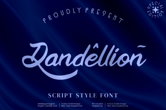 Dandellion: The Script Font That Elevates Every Design