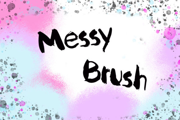 Messy Brush Font — Raw Energy for Bold Designs